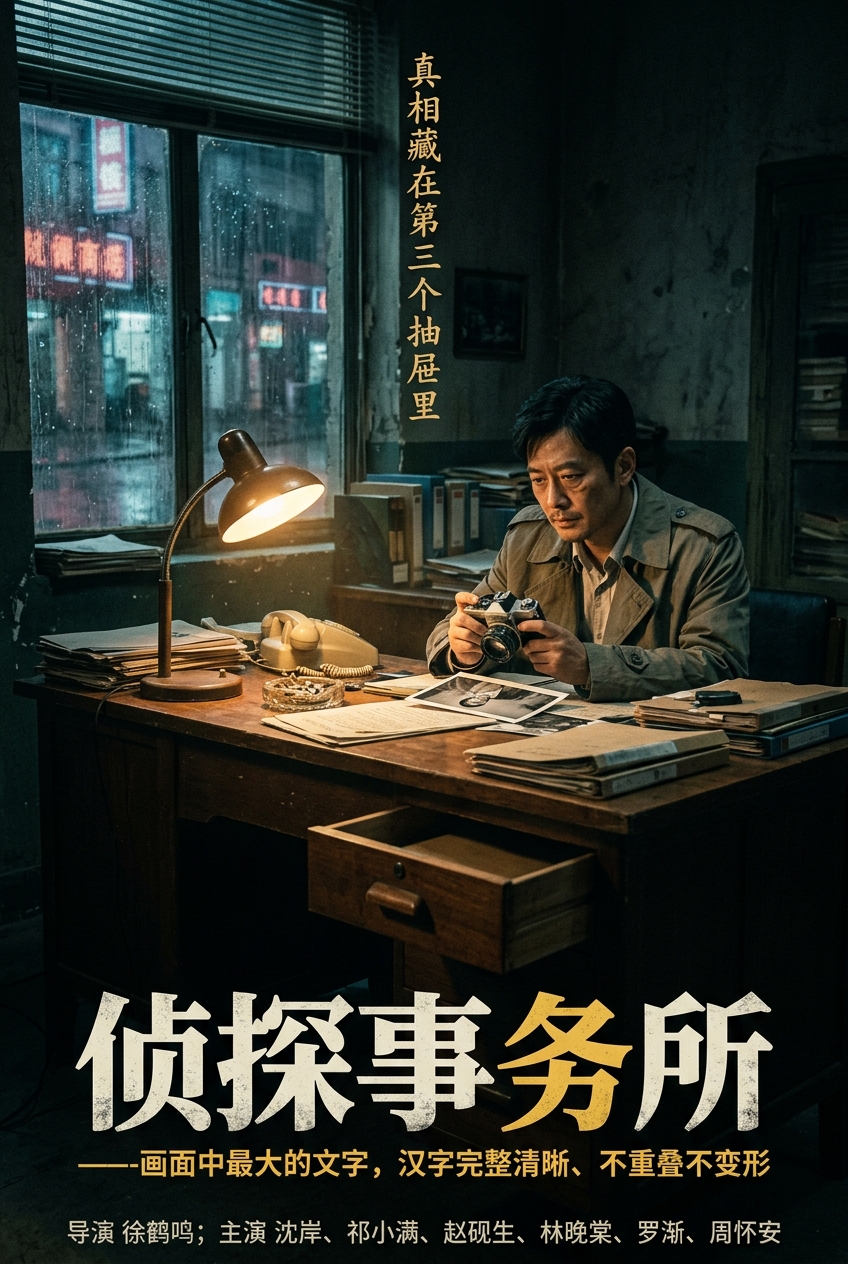 《侦探事务所》海报